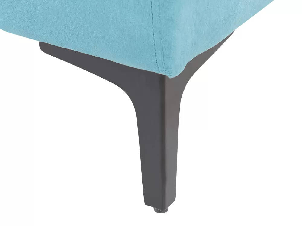 Divano Elegante a 3 Posti in Velluto - Celeste Chiaro Vadstena, Confortevole e Moderno