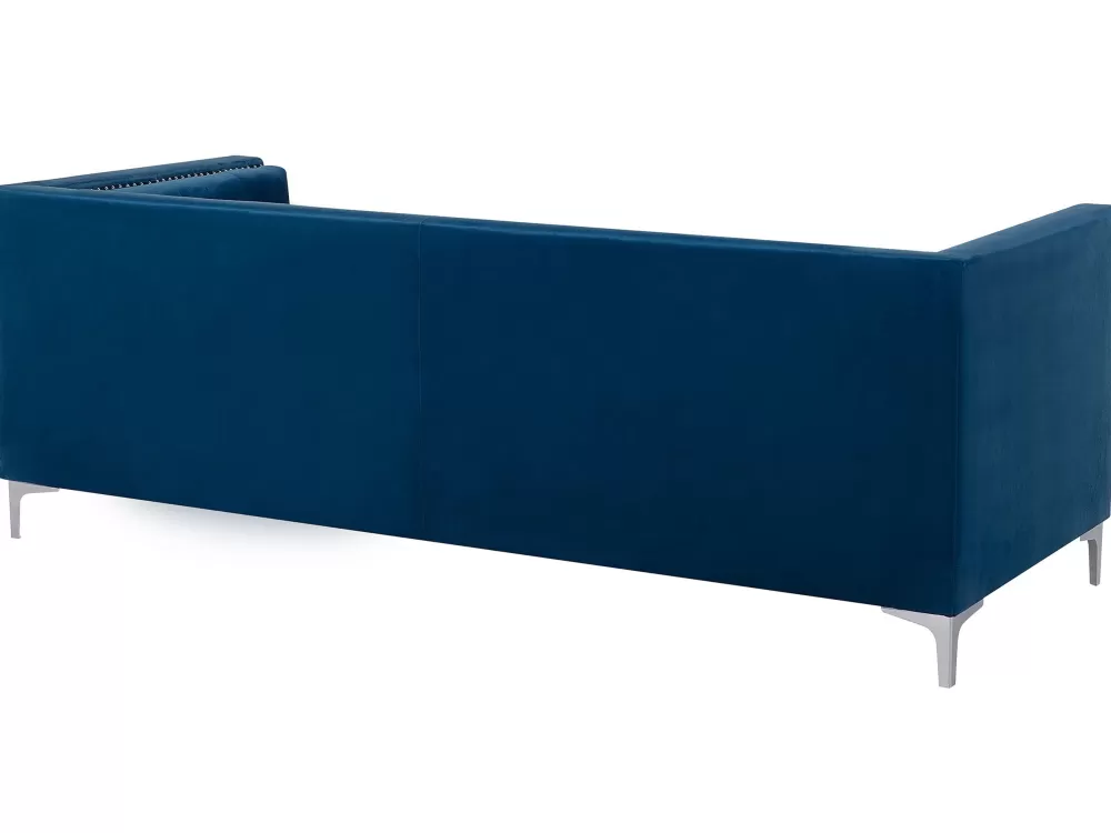 Comodo Divano 3 Posti in Blu Navy - Design Moderno Avaldsenes per il Tuo Salotto