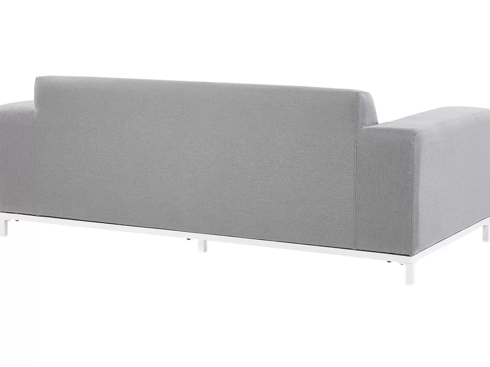 Divano da Esterno 3 Posti Tessuto Rovigo - Bianco e Grigio Chiaro, Design Resistente Beliani



Comodo Divano da Esterno 3 Posti in Tessuto Resistente - Colori Grigio Chiaro/Bianco, Linea Rovigo by Beliani per Relax all'Aperto