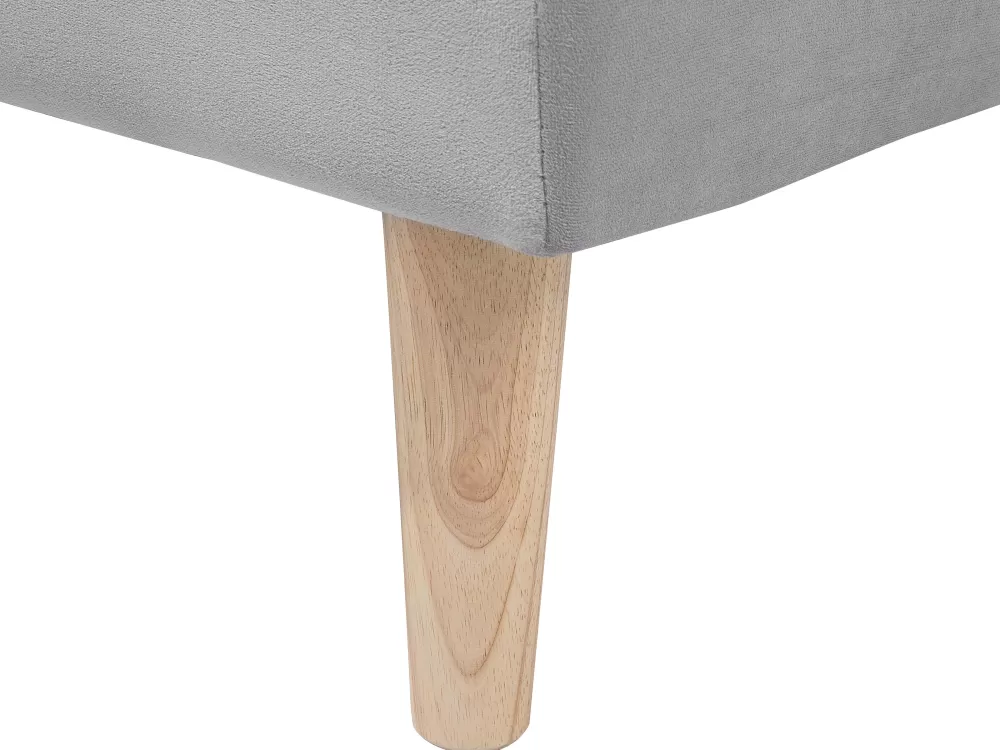 Saldi Estivi | Divano 3 Posti Componibile, Rivestimento Grigio Chiaro - Design Moderno e Confortevile (Modello Sven)