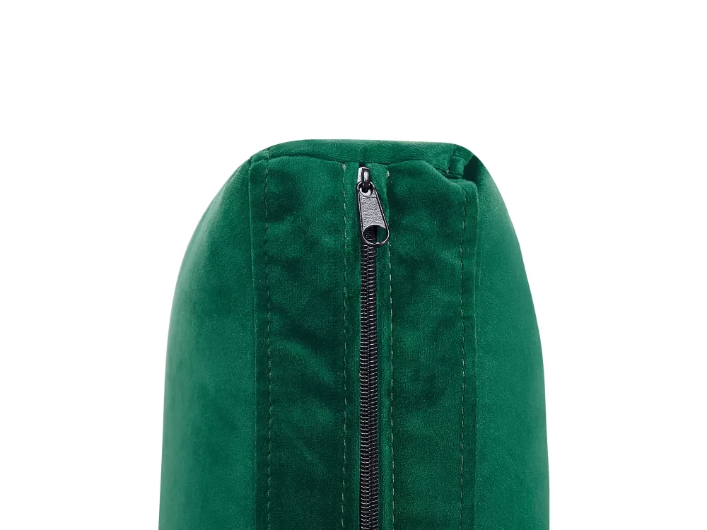 Divano angolare in velluto Beliani 4 posti - Design moderno verde Evja