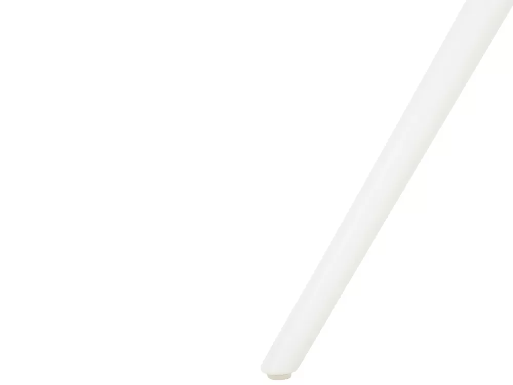 Beliani Set da Pranzo Esterno con 4 Posti, Poltroncine in Plastica Resistente - Design Moderno Turchese e Bianco, Linea Sersale/Vieste per Giardino o Terrazza
