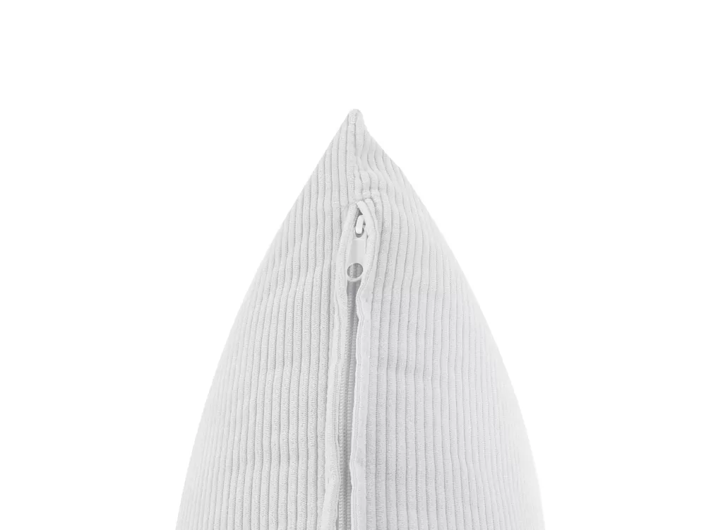 Divano Angolare Elegante da 5 Posti con Vano Portaoggetti, Design Moderno in Bianco Naturale – Lemvig per Soggiorno Sinistro