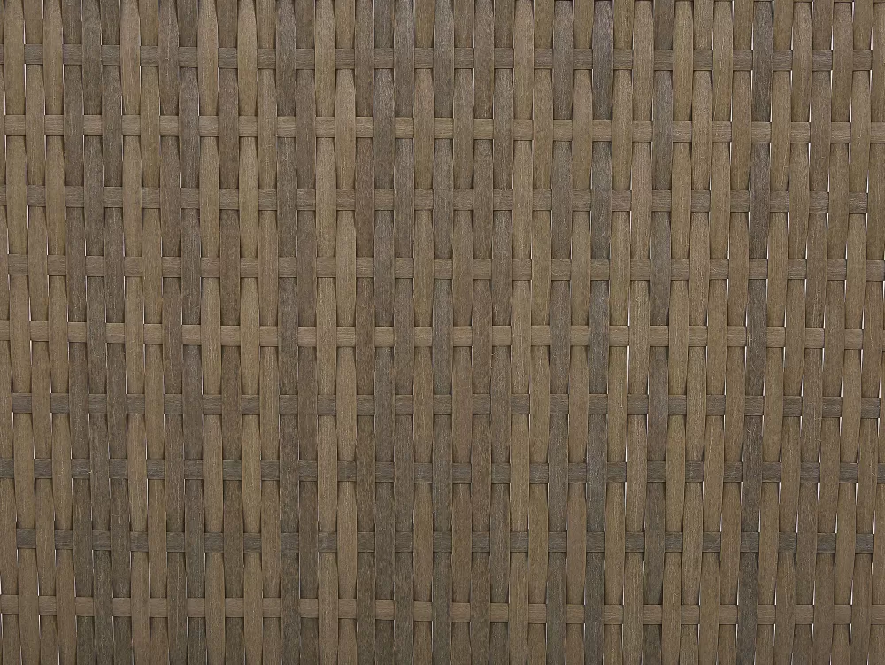 Belluno Set Lounge Esterno in Polyrottinki Bianco per 5 Persone - Divano da Giardino Resistenti alle Intemperie con Design Moderno Beliani