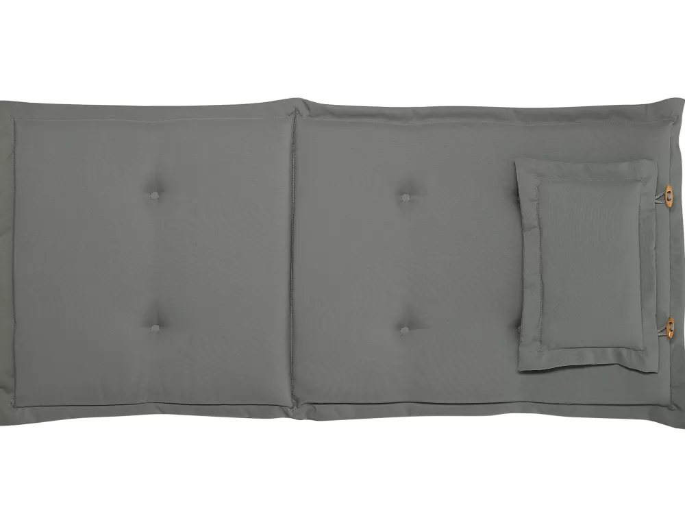 Beliani Saldi: Set di 6 Cuscini Morbidi Grigi - Toscana/Java Collection, Ideale per Relax e Arredamento