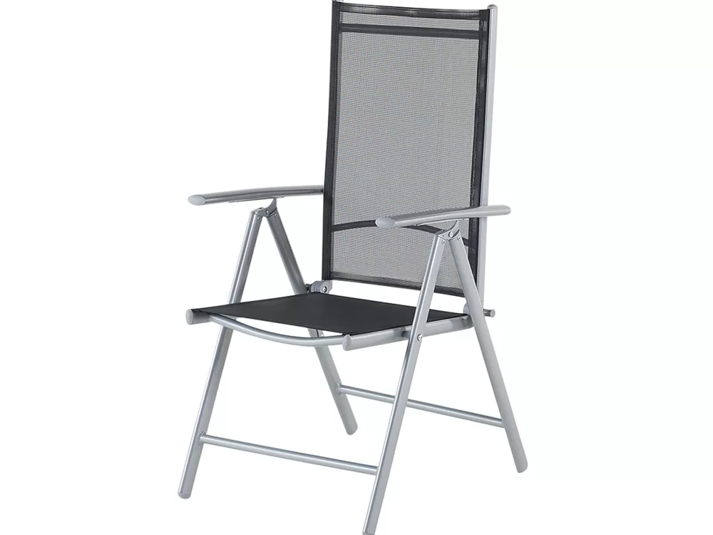 Beliani - Offerta Esclusiva Set da Esterno in Alluminio Elegante Nero per 6 Posti | Catania