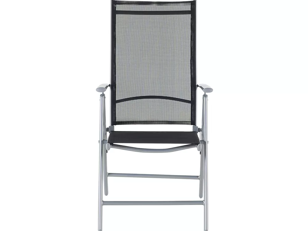 Beliani - Offerta Esclusiva Set da Esterno in Alluminio Elegante Nero per 6 Posti | Catania