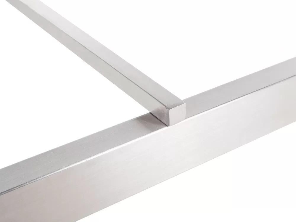 Set da Esterno Grosseto - Tavolo in Granito con 6 Sedie in Tessuto, Composizione 3 Elementi per Pranzi all'Aperto - Design Resistente e Stile Moderno in Nero