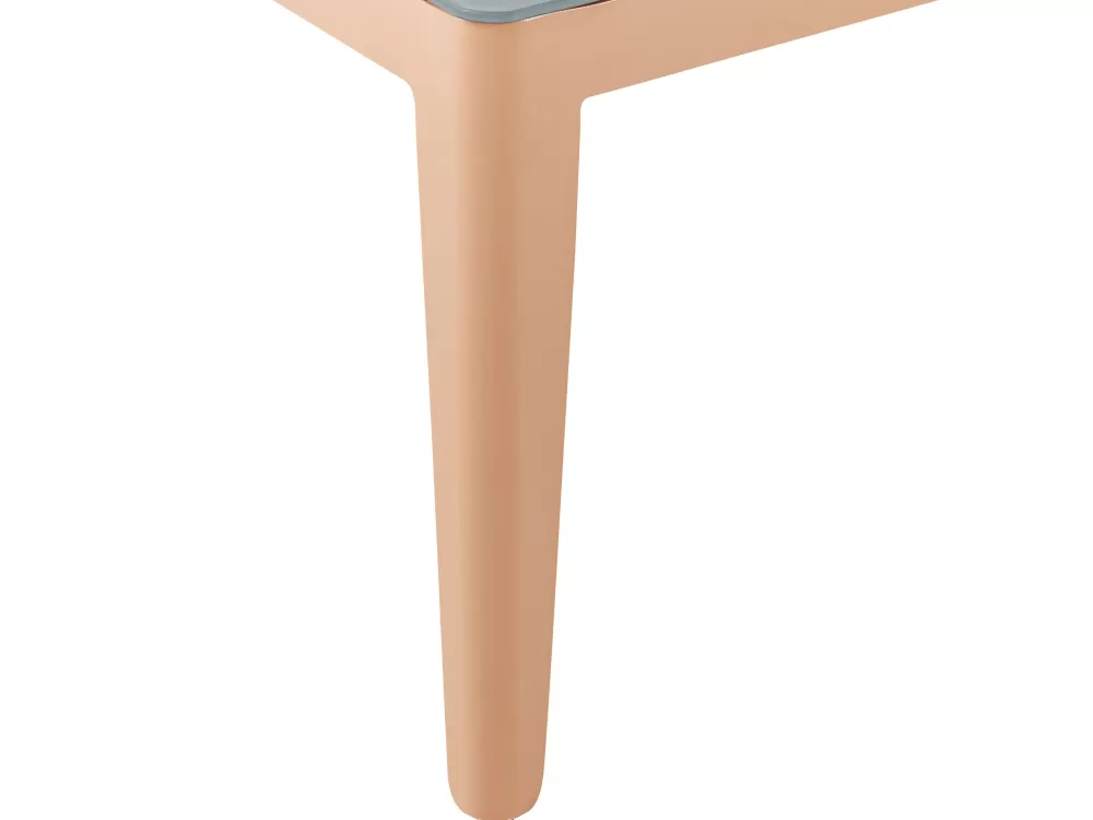 Comfort Lounge Esterno Beliani: Set Divano da Giardino con Struttura in Alluminio Grigio, 6 Posti - Design Moderno per Relax All'Aperto