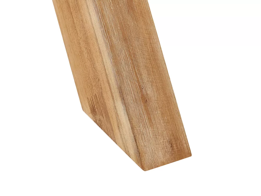 Set da Esterno Completo per 8 Persone con Sedie e Cuscini in Ecopelle Bianca - Sconti Fine Stock Olbia