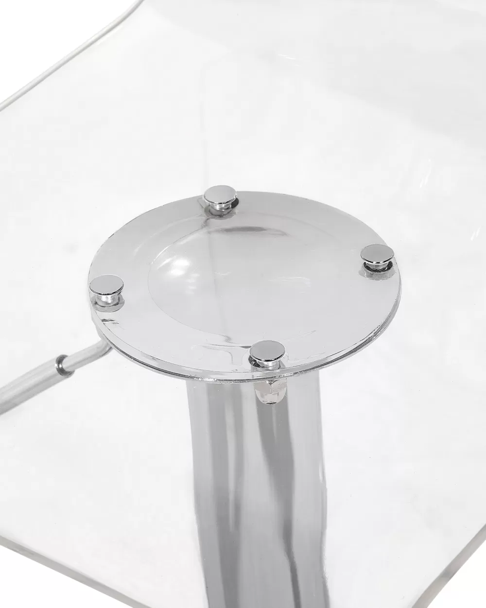 Beliani - Coppia di 2 Sgabelli da Bar Moderni in Plastica, Design Scandi Bianco Puro - Ideali per Spazi Contemporanei