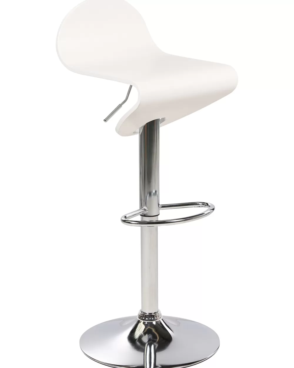 Beliani Coppia di sgabelli bar stile Liverpool - Bianchi laccati a prezzo accessibile