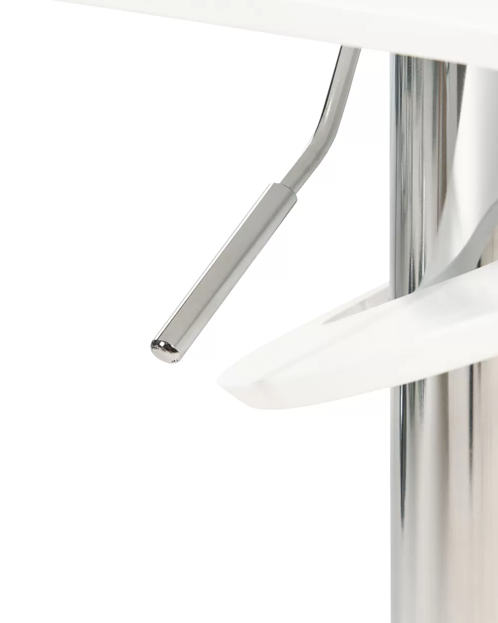 Beliani Coppia di sgabelli bar stile Liverpool - Bianchi laccati a prezzo accessibile
