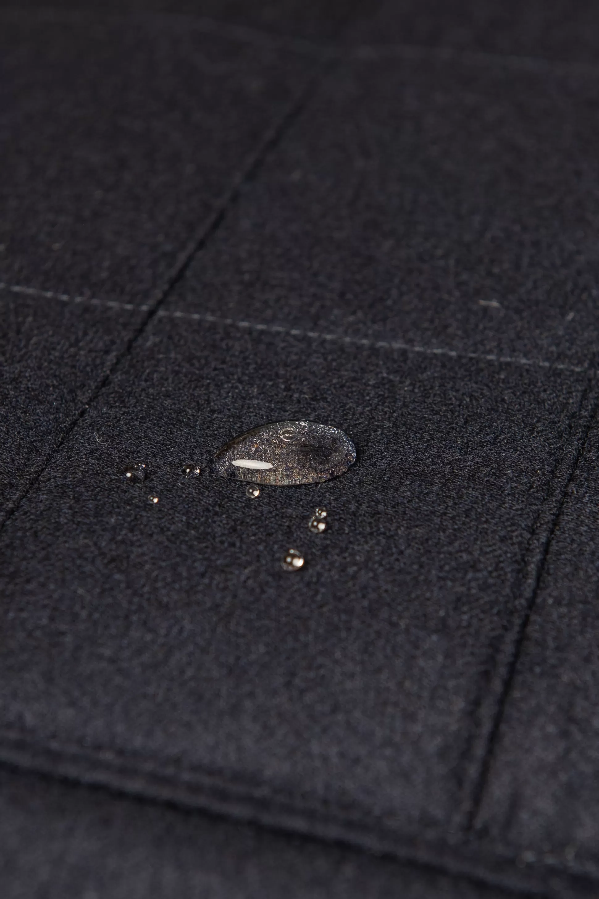 Giubbotto Imbottito Blu in Lana Loro Piana - Tecnologia Antipioggia Rain System® | Prodotto Artigianalmente in Italia | Acquista su PiniParma.it