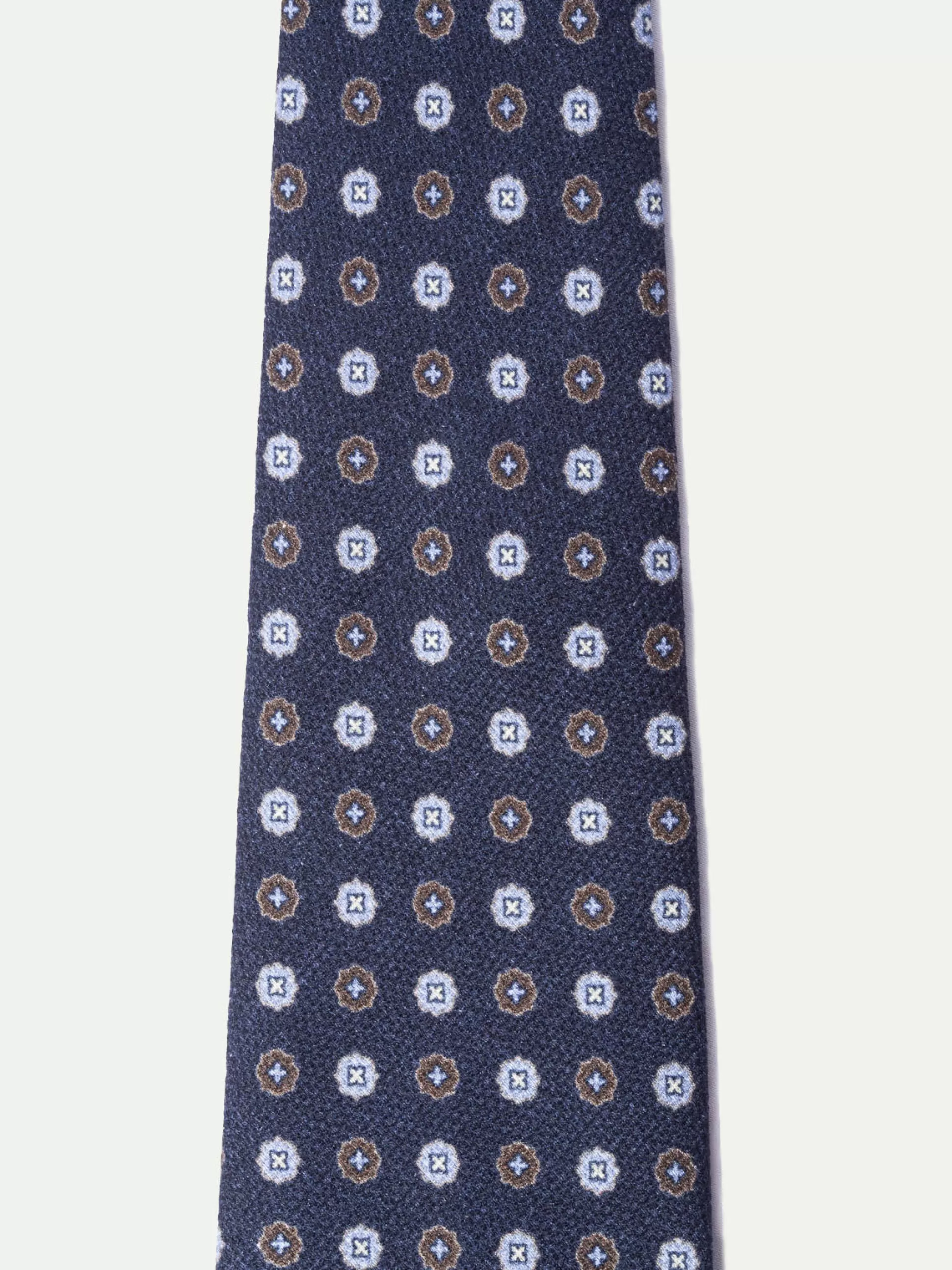 Pini Parma: Cravatta Classica in Seta Pregiata - Blu Notte, Artigianato Italiano con Elegante Stile Da Abbinamento