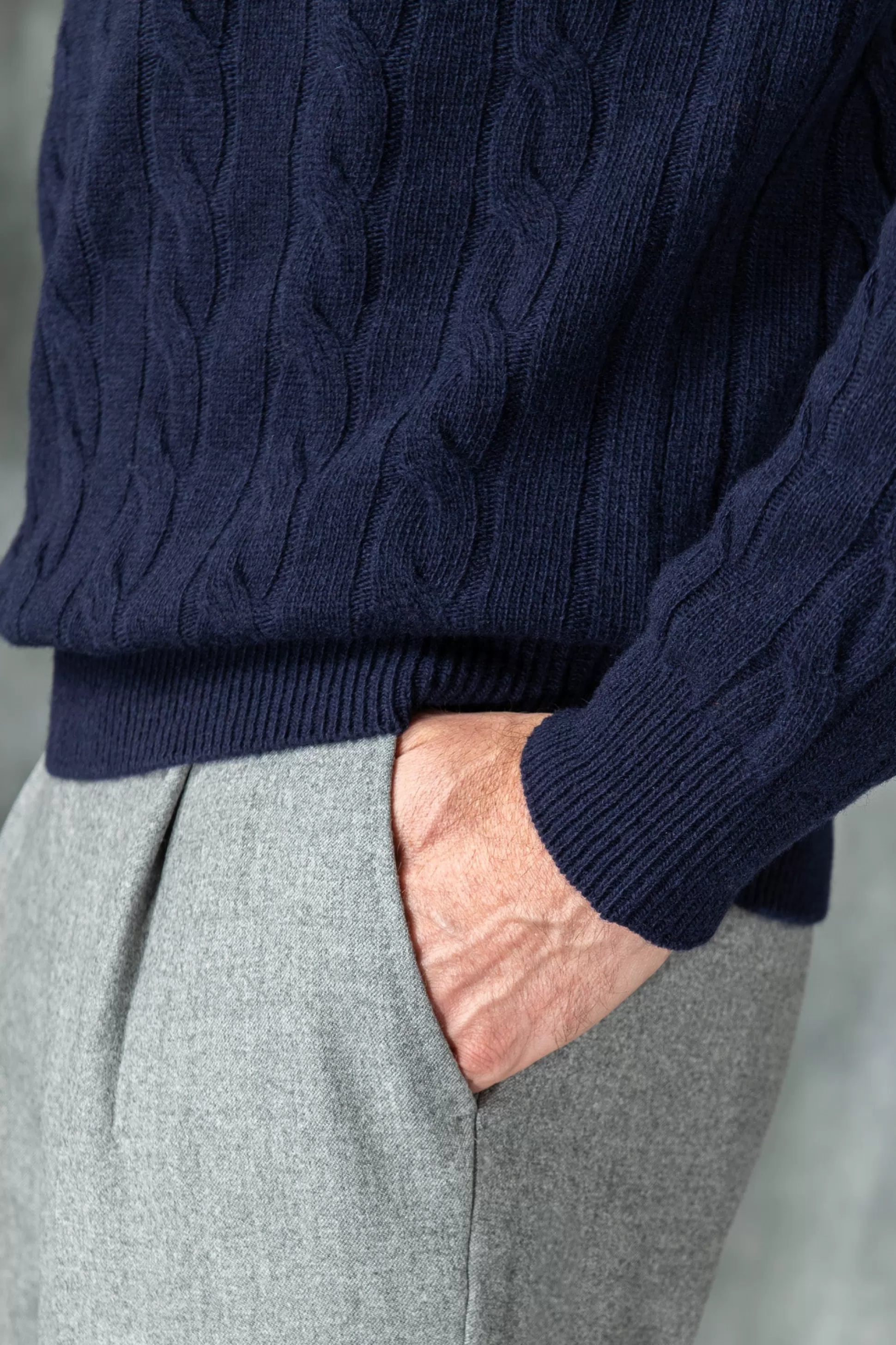 Maglia Alta Con Collo Dolcevita - Artigianale Italiano · Pini Parma Collezione Autunno