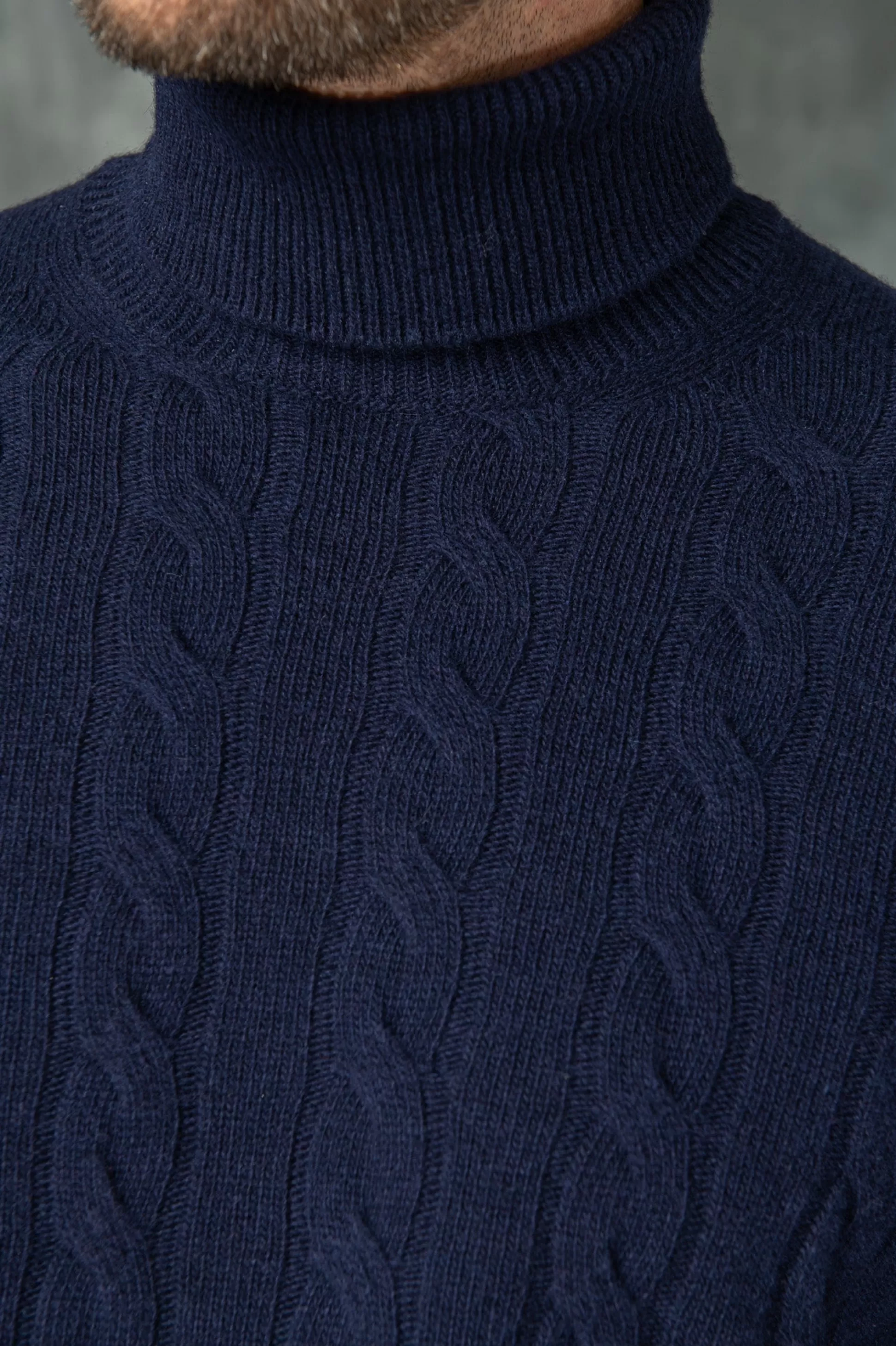 Maglia Alta Con Collo Dolcevita - Artigianale Italiano · Pini Parma Collezione Autunno