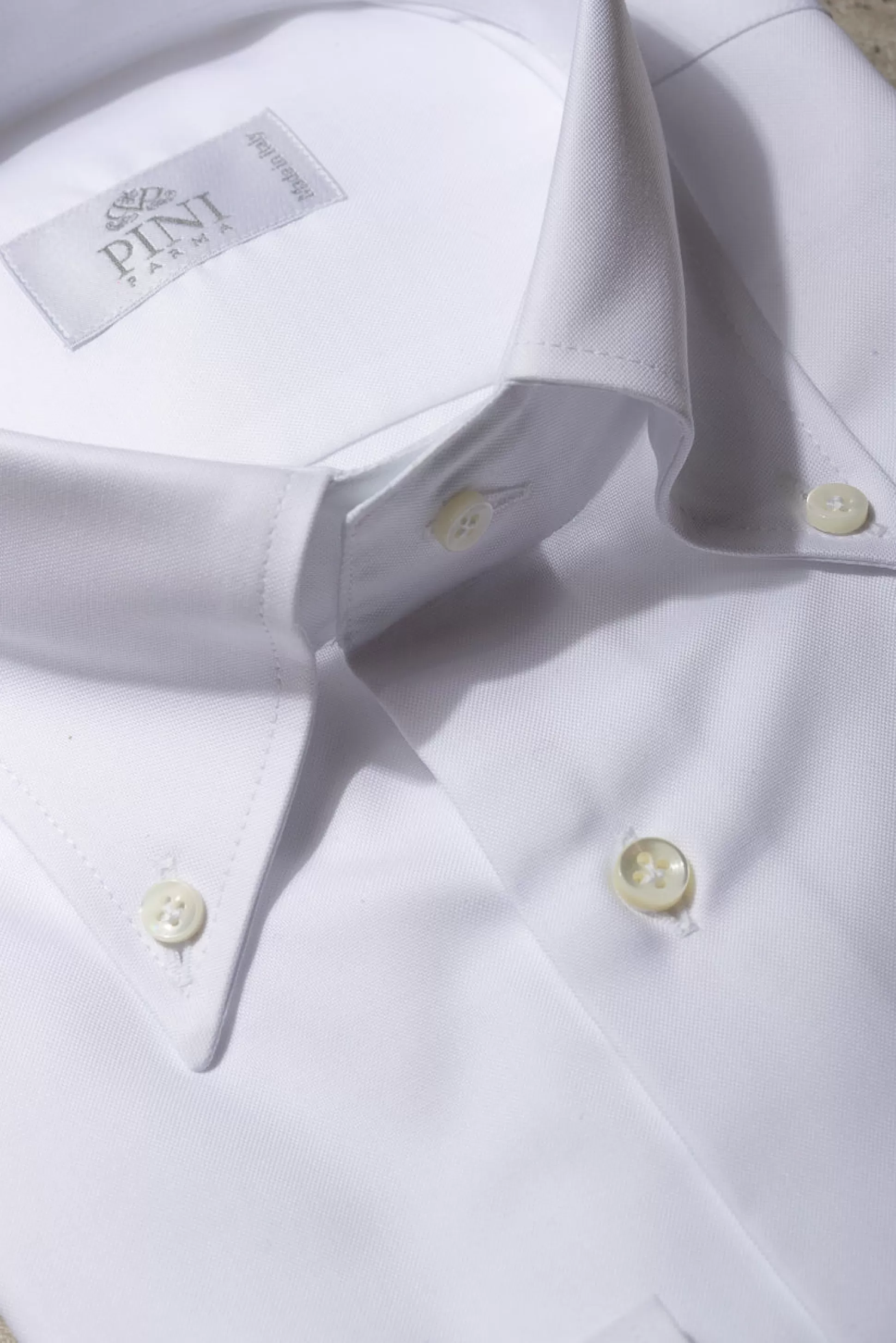 Camicia Classica Bianca Collezione Sartoriale – Prodotta in Italia | Outlet Pini Parma