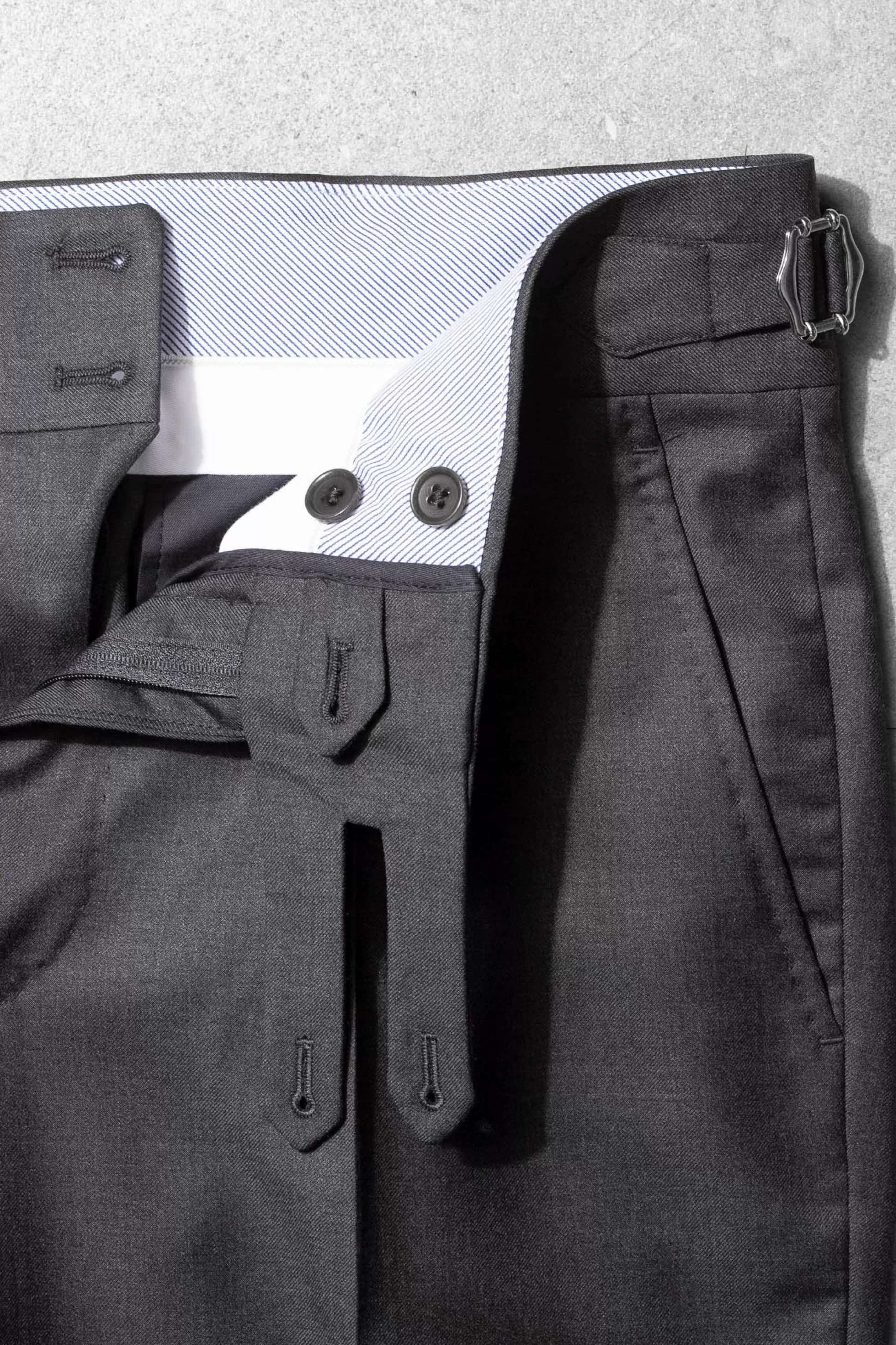 Pantaloni Iconici Grigio Antracite - Edizione Limitata Prodotta in Italia • Novità Pini Parma