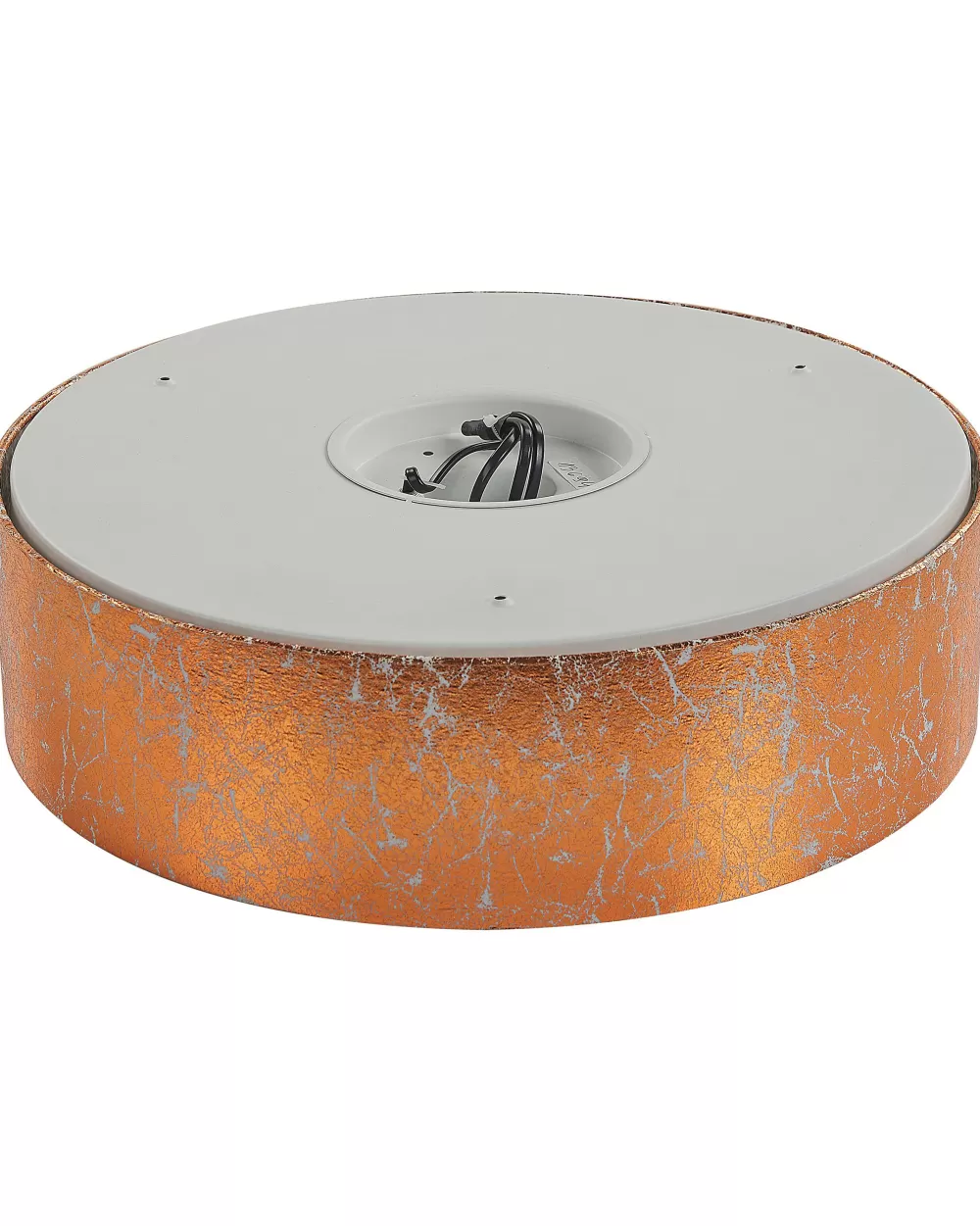 Lampadario Beliani a 3 Luci in Rame e Poliestere - Design Scandinavo Elegante per Interni Rustici 

(Note: This version removes direct translations, restructures elements naturally, adds descriptive adjectives, specifies room usage, and uses authentic Italian terminology for materials and style while maintaining SEO-friendly formatting.)