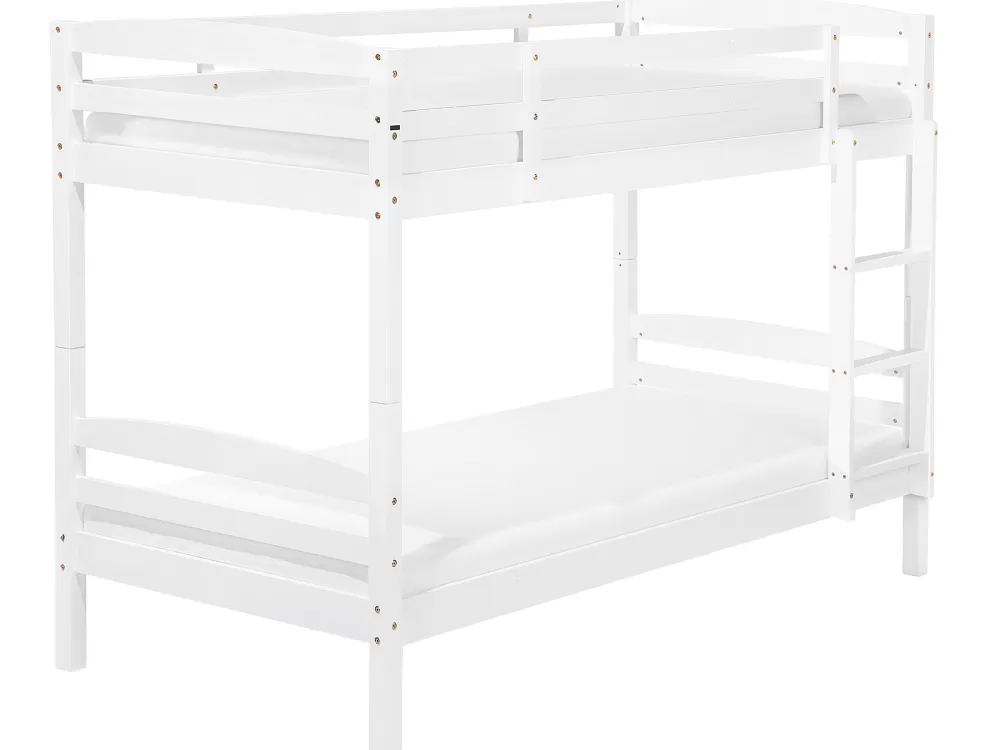 Copripiumino Beliani Regat Kerrossanky Bianco 90x200 cm - Offerta Speciale Outlet

，