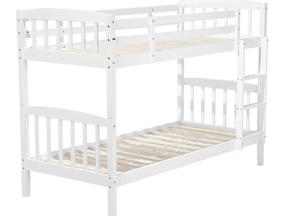 Copripiumino Beliani Regat Kerrossanky Bianco 90x200 cm - Offerta Speciale Outlet

，