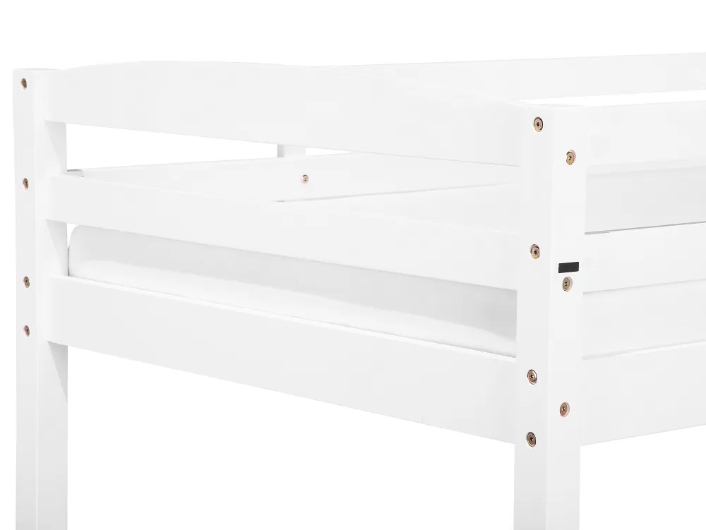 Copripiumino Beliani Regat Kerrossanky Bianco 90x200 cm - Offerta Speciale Outlet

，