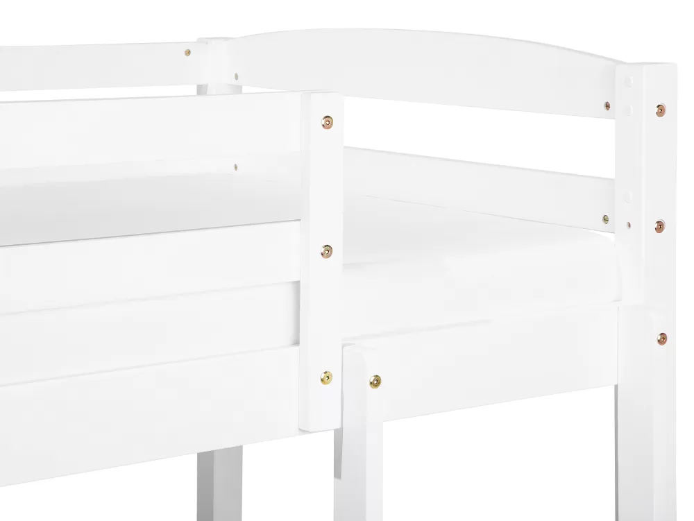 Copripiumino Beliani Regat Kerrossanky Bianco 90x200 cm - Offerta Speciale Outlet

，