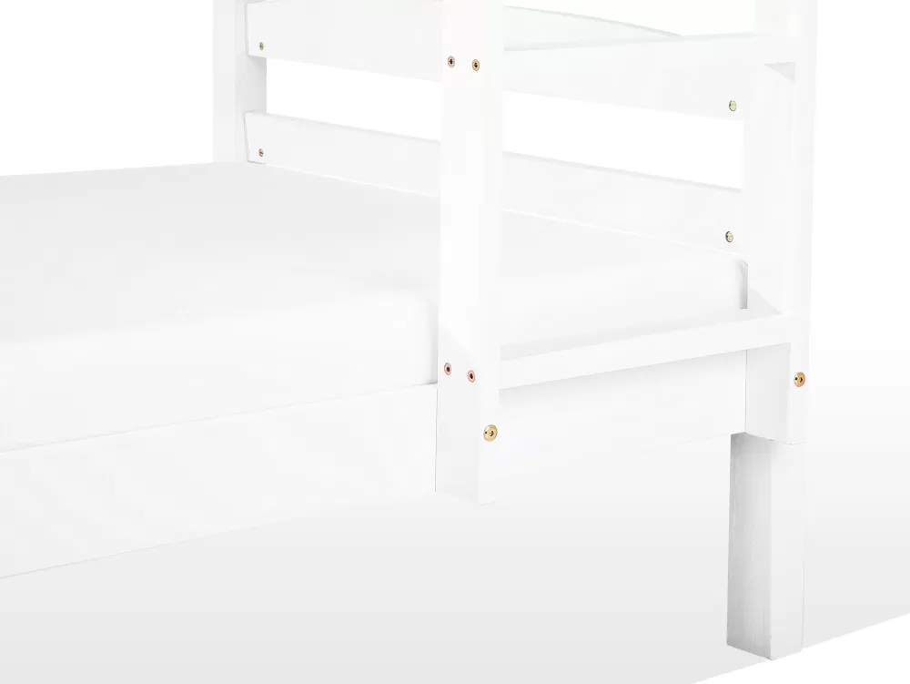 Copripiumino Beliani Regat Kerrossanky Bianco 90x200 cm - Offerta Speciale Outlet

，