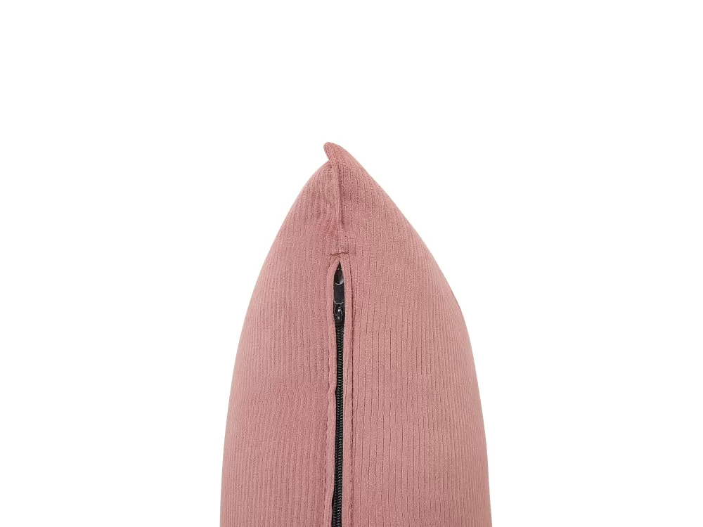 Beliani Poltrona Modulare con Rivestimento in Ecopelle Rosa Chiaro, Design Lemvig - Elegante e Confortevole