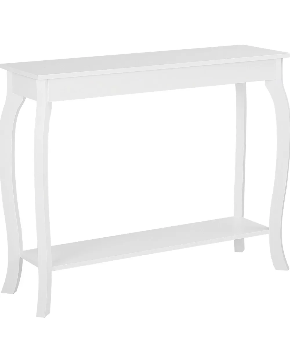 Beliani Tavolino Console Elegante Hartford - Design Moderno in Bianco per Soggiorno/Camera da Letto