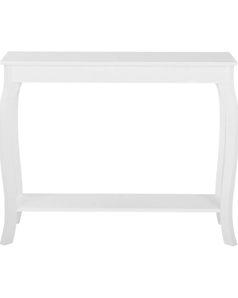 Beliani Tavolino Console Elegante Hartford - Design Moderno in Bianco per Soggiorno/Camera da Letto