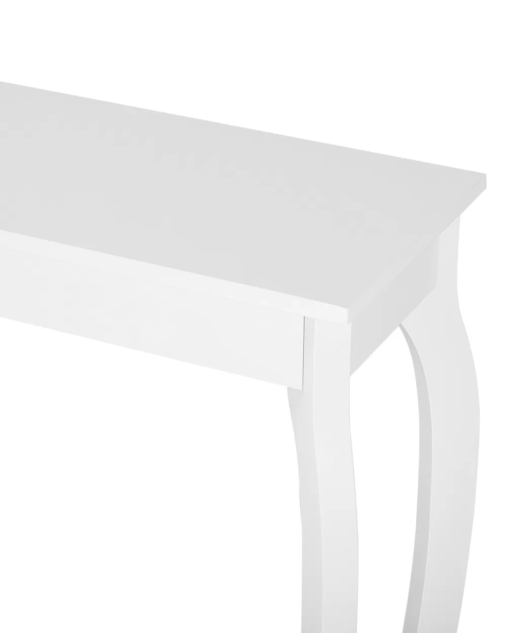 Beliani Tavolino Console Elegante Hartford - Design Moderno in Bianco per Soggiorno/Camera da Letto