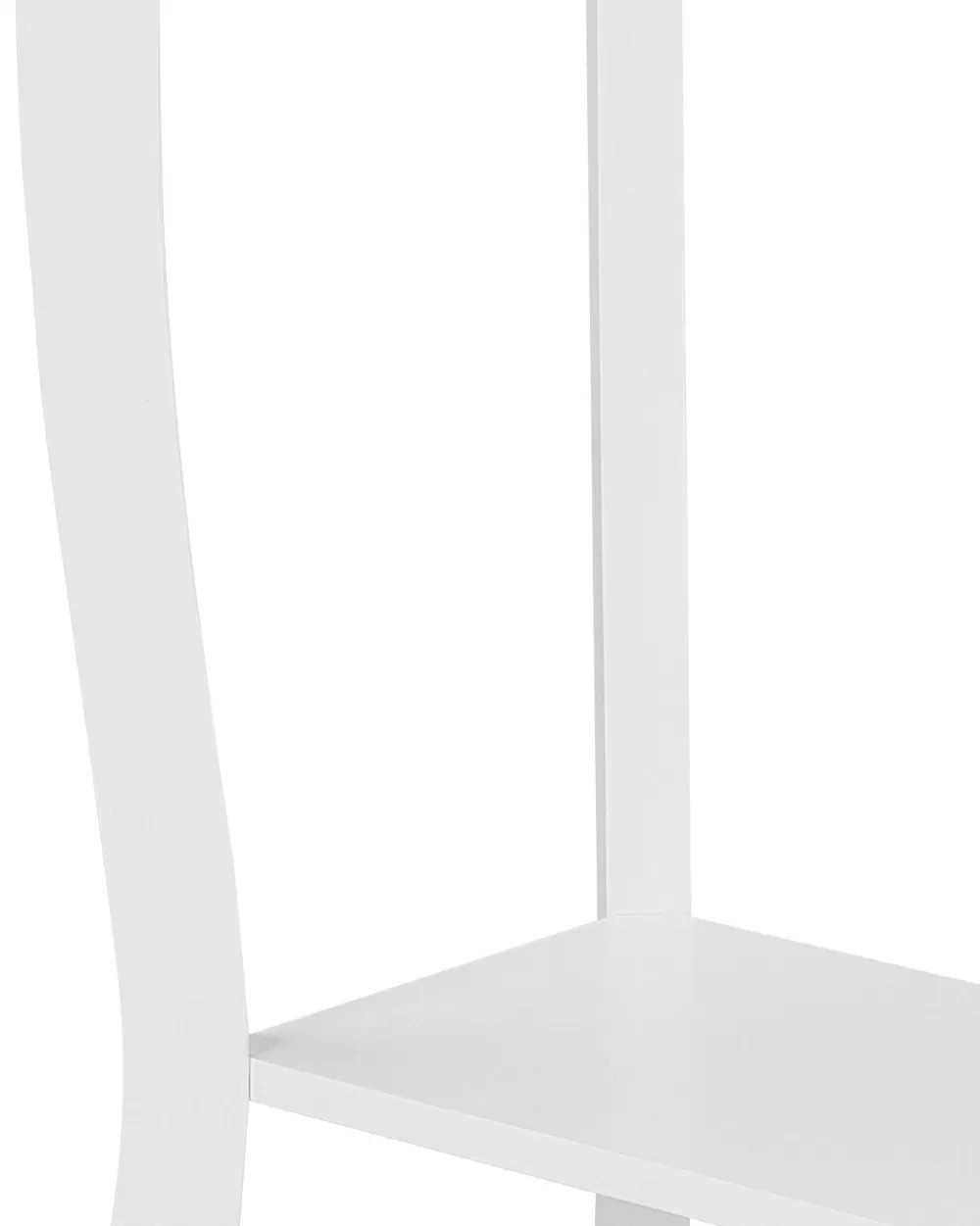 Beliani Tavolino Console Elegante Hartford - Design Moderno in Bianco per Soggiorno/Camera da Letto