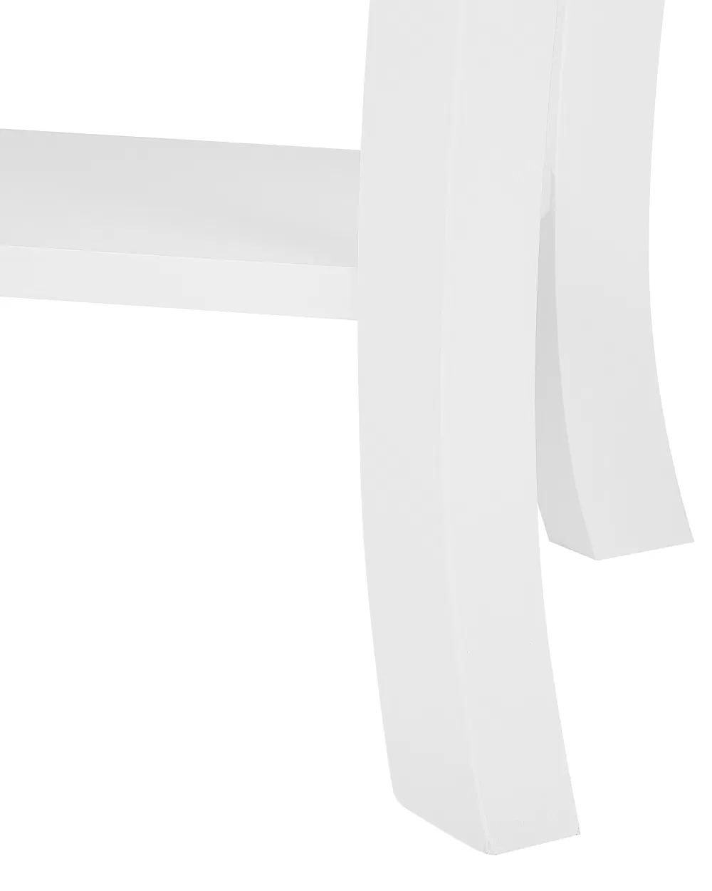 Beliani Tavolino Console Elegante Hartford - Design Moderno in Bianco per Soggiorno/Camera da Letto