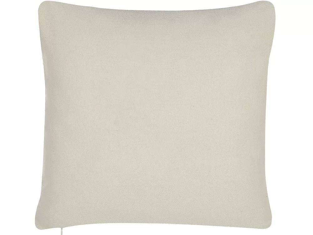 Cuscini Decorativi Beliani Fothergilla - Coppia di Guanciali Stilizzati 45x45 cm in Tessuto Multicolore
