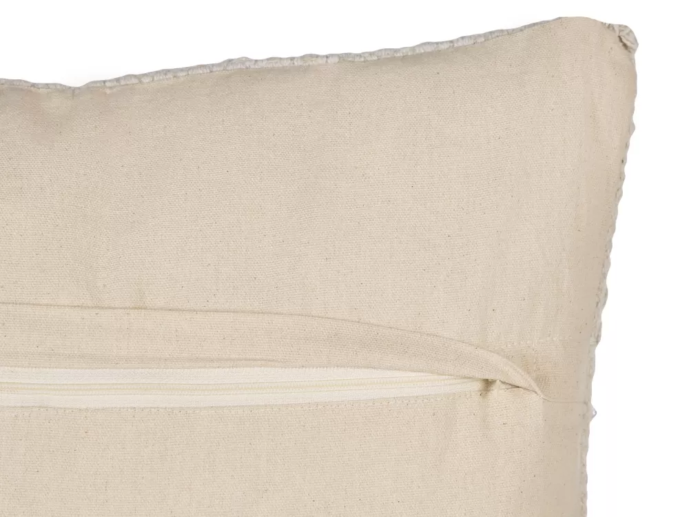 Cuscino Decorativo Beliani Ixora in Cotone Beige, 45x45 cm - Stile Minimal e Confortevole per il Tuo Divano