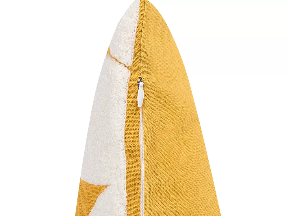 Offerta Lampo Beliani: Set di 2 Cuscini Decorativi in Cotone Stampato 45x45 cm - Verde Abete