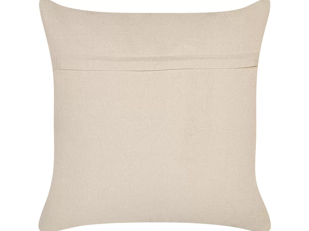 Cuscini Decorativi Morbidi in Cotone Beliani - Coppia di Guanciali 45x45 cm con Design Dicliptera, Ideali per Arredamento Moderno