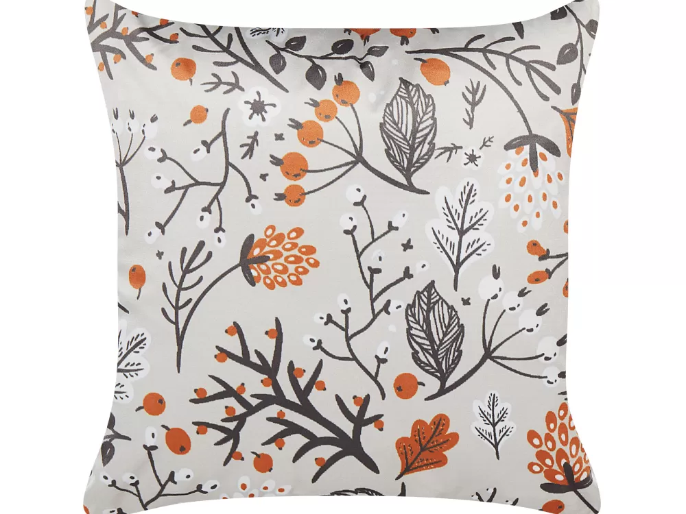 Beliani - Coppia di Cuscini Decorativi in Velluto, 45x45 cm, Design Elegante Montbretia