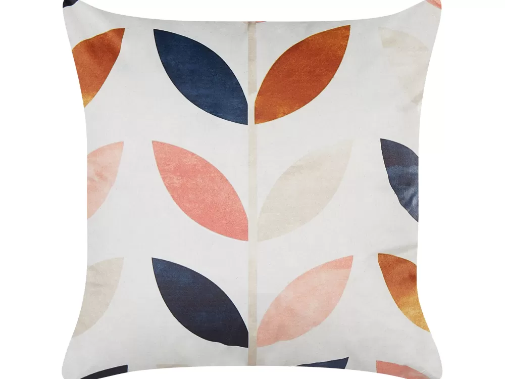 Cuscino Decorativo Beliani in Velluto Multicolore, 45x45 cm - Design Moderno e Confortevole con Tonalità Quinoa