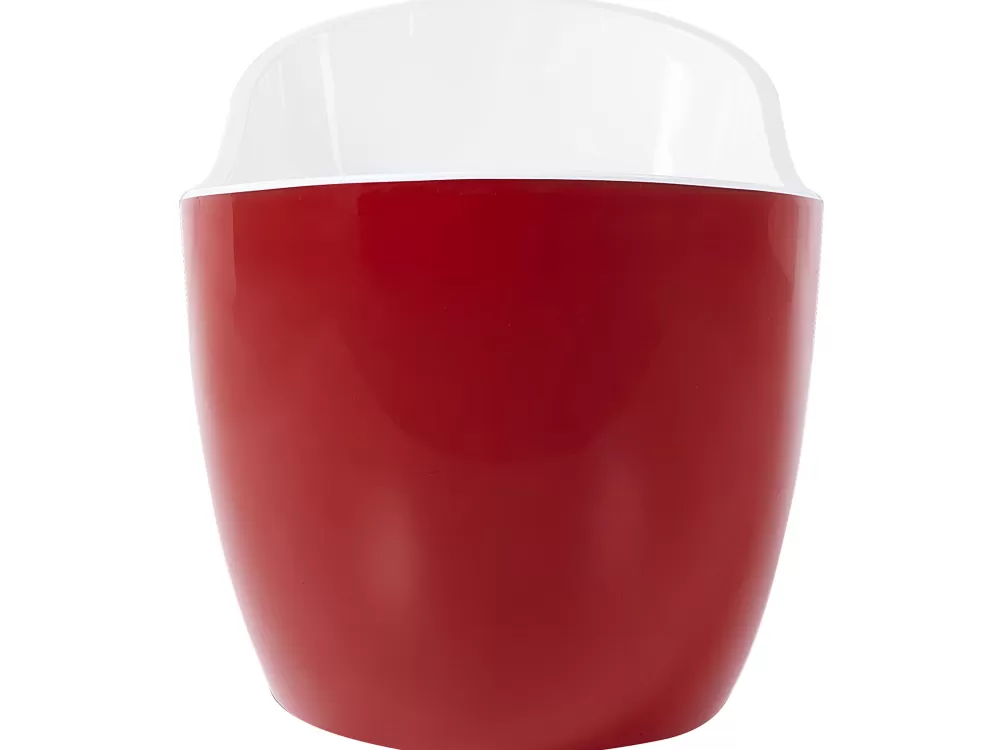 Vasca da Bagno Indipendente Beliani Antigua - Design Moderno in Tonalità Rosso Intenso, Dimensioni 150x75 cm, Ideale per Relax e Stile Contemporaneo