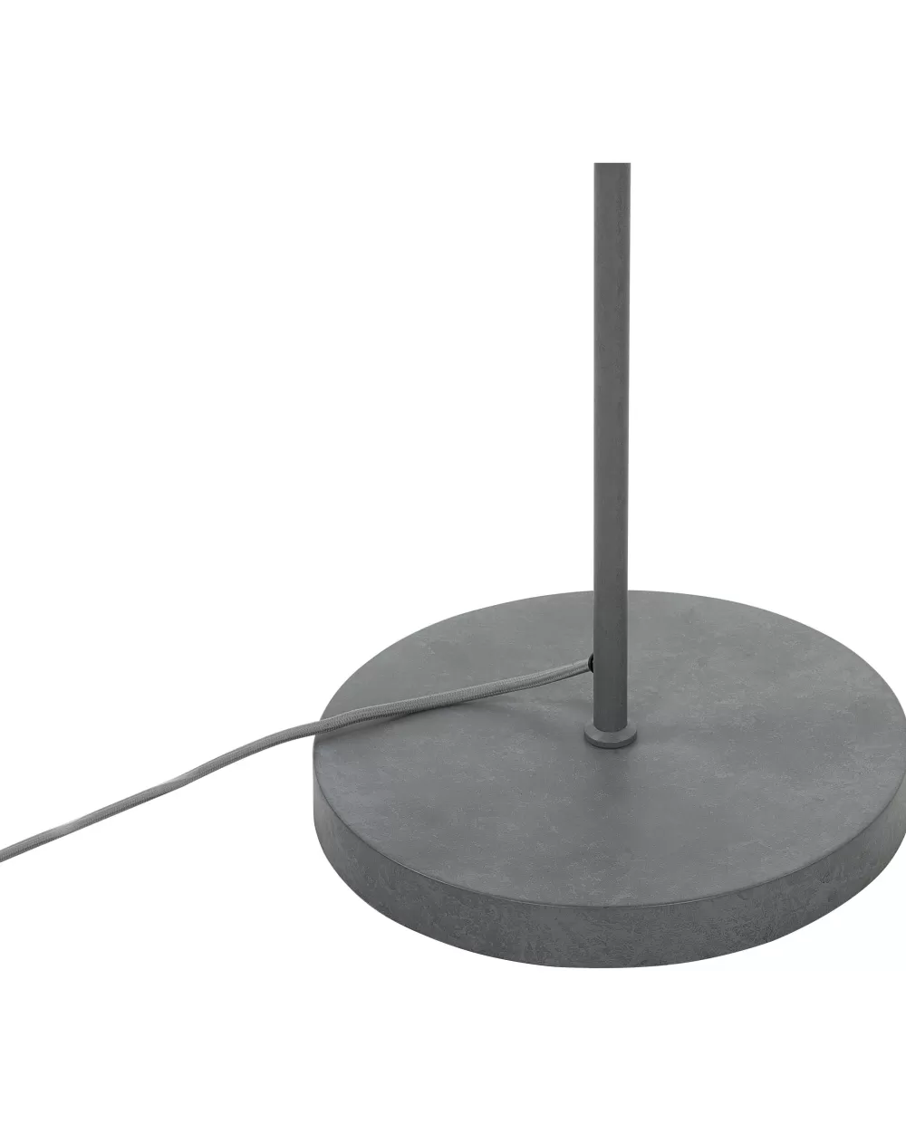 Lampada da Terra Moderna Beliani Design a 3 Luci in Cemento Grigio Chiaro - Illuminazione Elegante per Interni Mistago