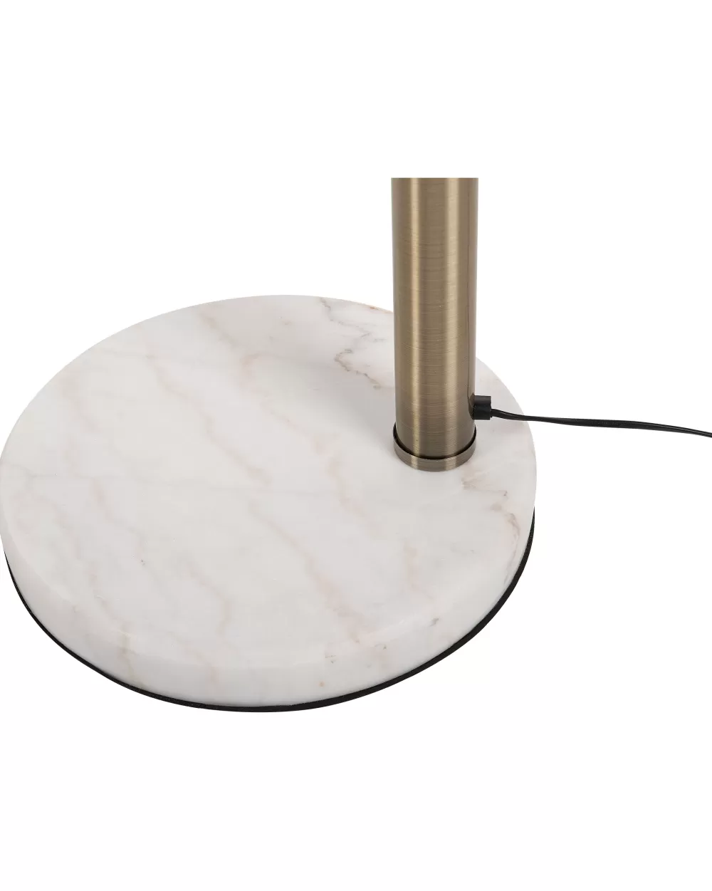 Lampada da Terra Elegante Flinders con 5 Punti Luce Regolabili - Design Moderno in Metallo Dorato per Interni Raffinati