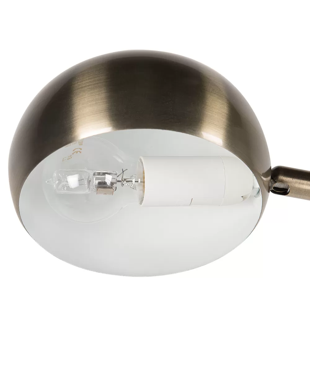 Lampada da Terra Elegante Flinders con 5 Punti Luce Regolabili - Design Moderno in Metallo Dorato per Interni Raffinati