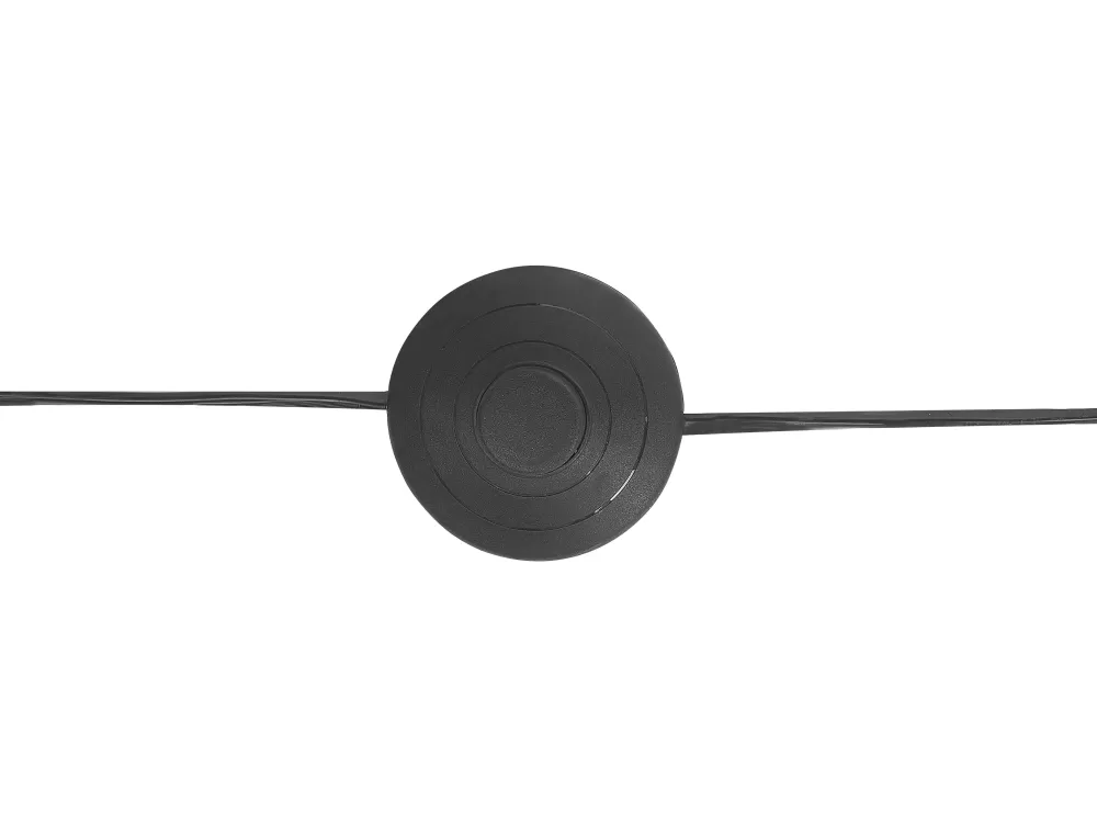 Lampada da Terra Beliani in Metallo Dorato con Base Macasia - Design Elegante per Interni Moderni