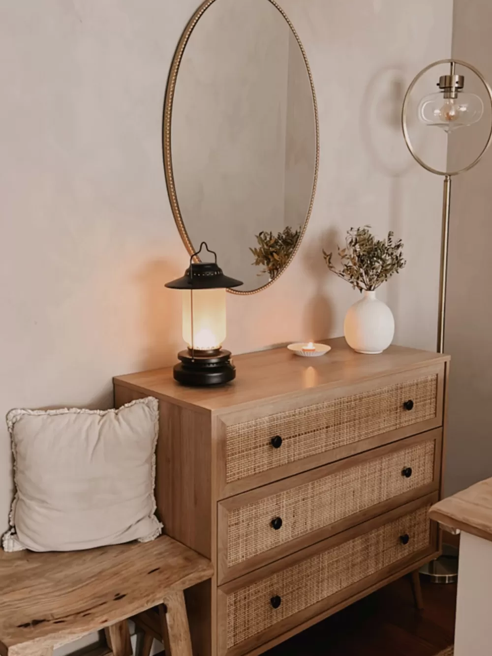 Lampada da Terra Elegante in Metallo Dorato Severn - Design Moderno Beliani a Prezzo Conveniente