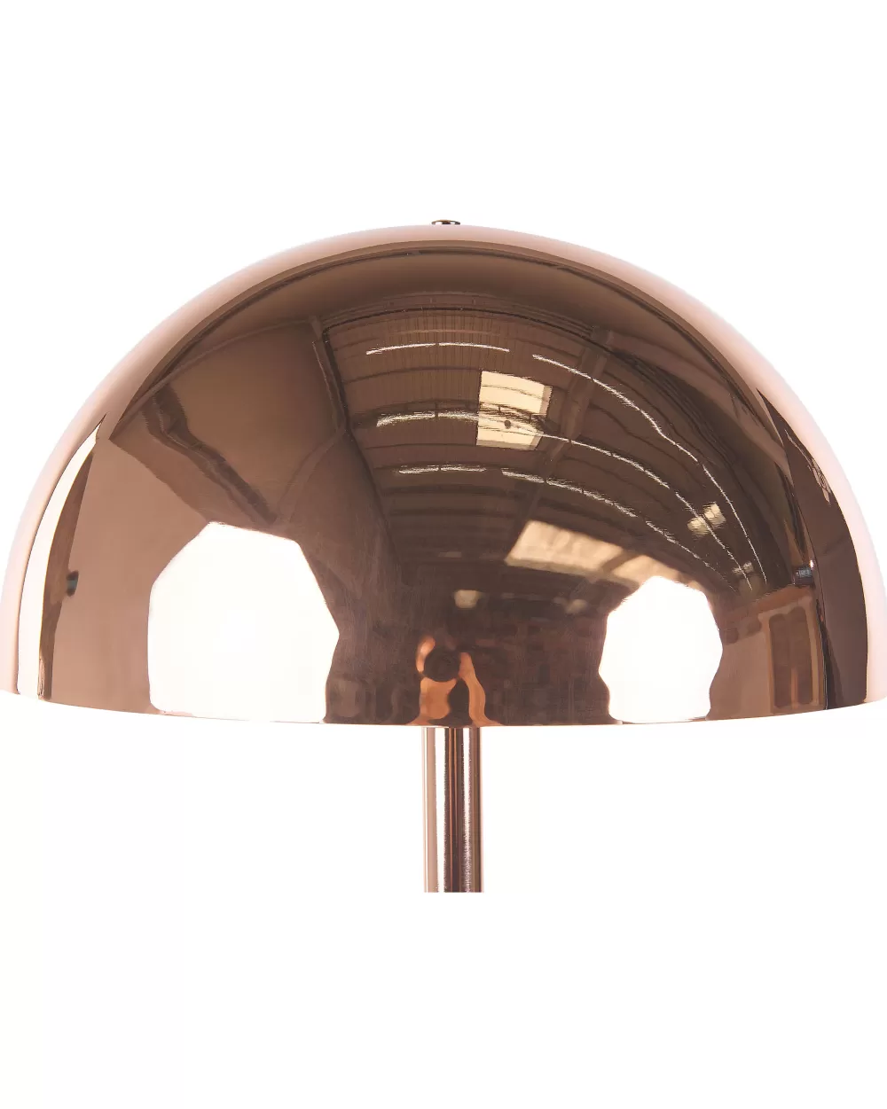 Lampada da Terra Beliani Macasia in Metallo con Finitura Ramata - Design Elegante per Interni Moderni