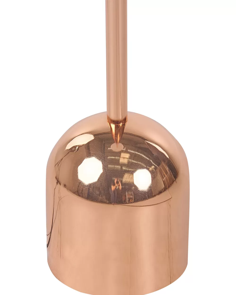 Lampada da Terra Beliani Macasia in Metallo con Finitura Ramata - Design Elegante per Interni Moderni