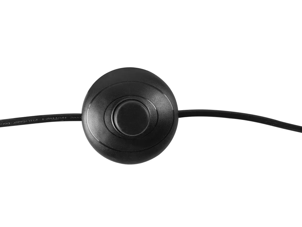 Beliani - Lampada da Terra Moderna in Metallo Bianco, Design Elegante Modello Remus